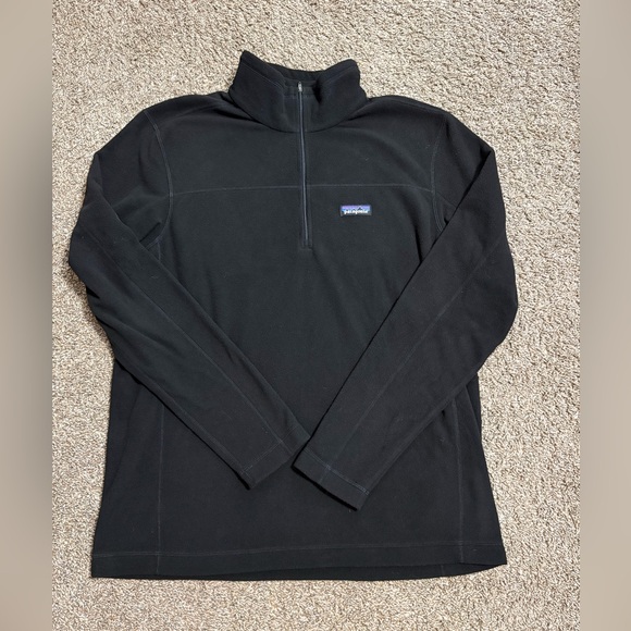 Patagonia Other - Patagonia Black Quarter-Zip Fleece